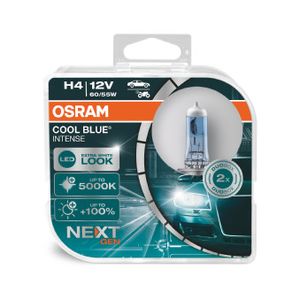 Osram Cool Blue Intense H4 12v 60/55w X2 64193CBN-HCB