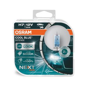 Osram Cool Blue Intense H7 12v 55w X2 64210CBN-HCB