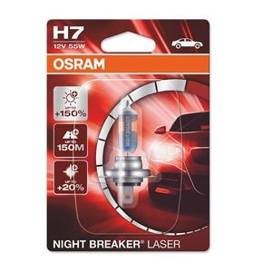 Osram H7 Night Breaker Laser 150 64210NL-01B
