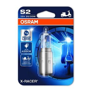 Osram Xracer S2 35/35w Ba20d Bl M/Cycle 64327XR-01B
