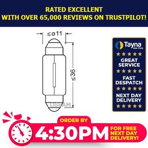 Osram 12v 10w Sv8.5-8 Trade Pk 6461