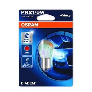 Osram Red Diadem 7508 P21w Bay15d 7538LDR-01B