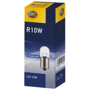 Hella U10 Bulb - 12v 10w Ba15s Sc Front or Rear 8GA002071-131