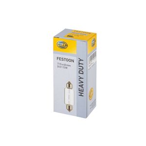 Hella 24v 15w Festoon 41mm*15mm 8GM002091-261
