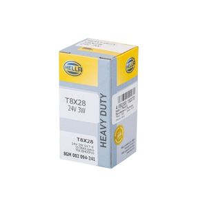 Hella U10 Bulb - 24v 3w S7 8GM002094-241