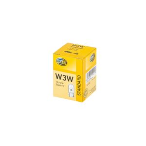 Hella U10 Bulb - 12v 3w 10mm W/b 8GP003594-141