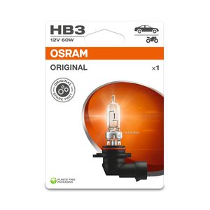 Osram Bulb, front fog light / Bulb, headlight / Bulb, spotlight 9005-1BL
