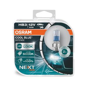 Osram Cool Blue Intense Hb3 12v 60w X2 9005CBN-HCB