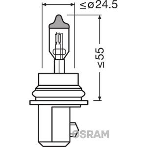 Osram Headlight Bulb 9007
