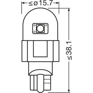 Osram 921DRP-2BL