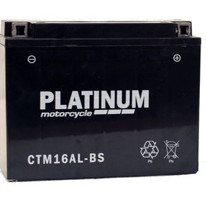 Platinum Hp Mf Agm 16ah 210cca Wc 1yr CTM16AL-BS