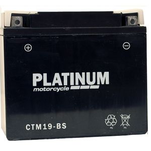 Platinum Hp Mf Agm 19ah 255cca Wc 1yr CTM19-BS