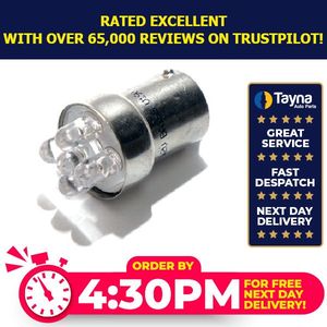 Autolamps 24v Ba15s 5-Led Green (X2) LED149GT