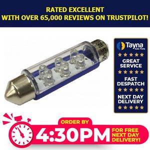 Autolamps 12v 6-Led Sv8.5 11x43mm Blue (X2) LED265B