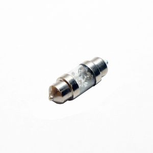 Autolamps 12v Festoon 11x30mm 4-Led Green (X2) LED269GT