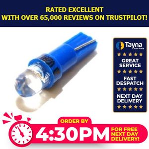 Autolamps 12v B8.5d Tacho 1-Led White (X2) LED286TWT
