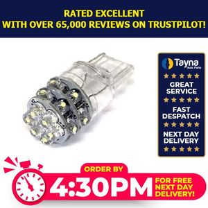 Autolamps 12v 5mm T20 W3x16q 18-Led White (X2) LED380WWT