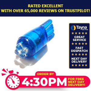 Autolamps 12v W2.1x9.5d 4-Led Green (X2) LED501GT