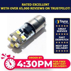 Autolamps 12v Ba9s Canbus 1-Led White (X2) LEDC233T