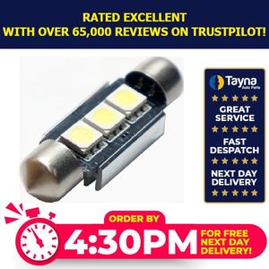 Autolamps 12v Fest 11x38mm Canbus 2-Led White (X2) LEDC239T