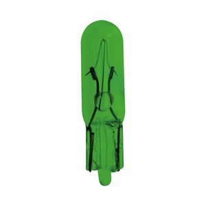 Lucas 12v 1.2w W2x4.6d T5 Green (X10) LLB286G