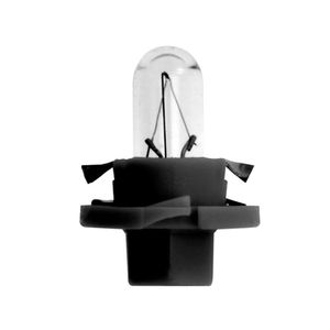 Lucas 12v 1.2w Bx8.4d Black (X10) LLB286THBL