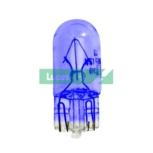 Lucas 12v 5w W2.1x9.2d T10 Blue LLB501B