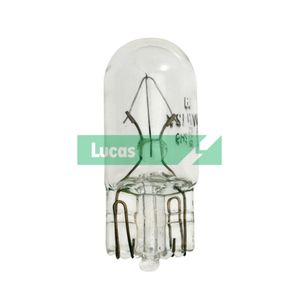 Lucas 12v 1.2w Kw2.1x9.5d White Bulb LLB501P