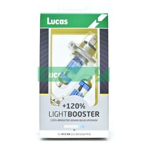 Lucas Headlight Bulb LLX472XLSX2