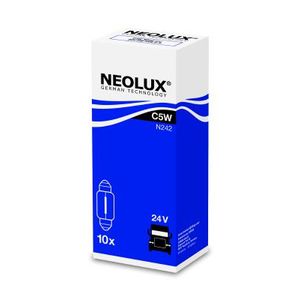 Neolux Bulb, licence plate light / Bulb, outline lamp / Bulb, position-/outline lamp N242