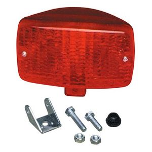 Pearl Rear Fog Lamp With Bracket All Plastic PFL01