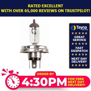 Ring Automotive 24v 75/70w Uec P45t Halogen H/Lamp R024