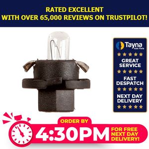 Ring Automotive 12v 1.2w Bx8.4d (Blk)Panel Trade Pk R509TMBK