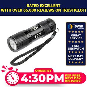 Ring Automotive 9 Led Aluminium Torch RT5158