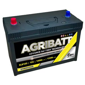 AgriBatt ELB120 Heavy Duty Electric Fence Battery 12V 120Ah