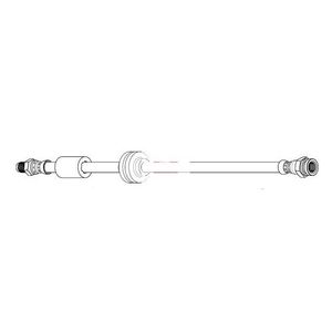 Apec Brake Hose Rear HOS4481