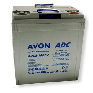 ADC8-190EV AVON Deep Cycle AGM GEL Battery 190Ah