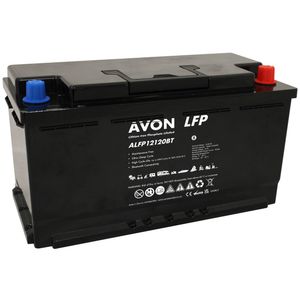 ALFP12120BT AVON LFP Bluetooth Deep Cycle Lithium Battery 12V 120Ah