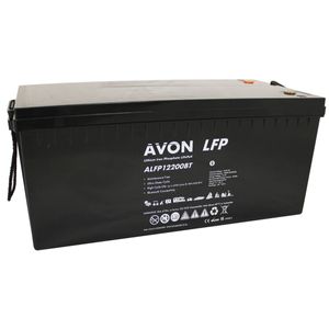 ALFP12200BT AVON LFP Bluetooth Deep Cycle Lithium Battery 12V 200Ah