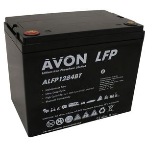 ALFP1284BT AVON LFP Bluetooth Deep Cycle Lithium Battery 12V 84Ah