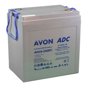 ADC6-250EV AVON Deep Cycle AGM GEL Battery 250Ah