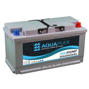 AQU100MF Aquaflex Marine Battery 12V 80Ah 100Ah 130Ah