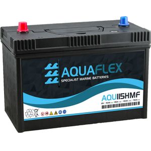 AQU115HMF Aquaflex Marine Battery 12V 90Ah 115Ah 150Ah