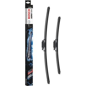 A182S Bosch Aerotwin Windscreen Flat Wiper Blades Set 24/18inch 600/450mm