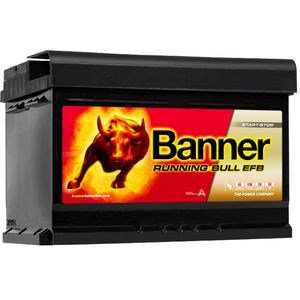 100 EFB Banner Running Bull Car Battery (56512)