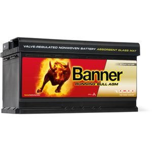 019 AGM Banner Running Bull Leakproof Car Battery (59201 - Previously known as 59501) 