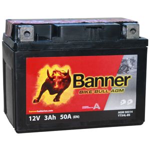 50314 Banner Bike Bull AGM Battery