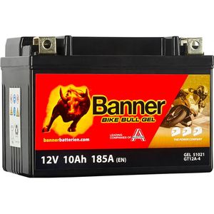 GT12A-4 Banner Bike Bull GEL Battery (51021)