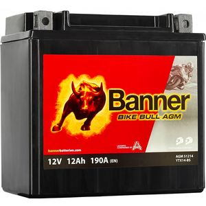 51214 Banner Bike Bull AGM Battery
