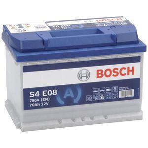 S4 E08 Bosch Car Battery 12V 70Ah Type 096 EFB S4E08